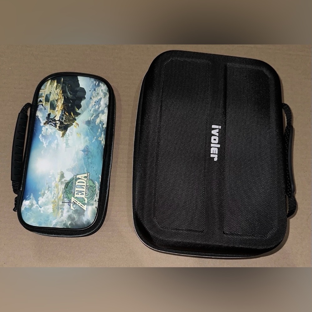 *2 PACK* Nintendo Switch Handheld Case (Zelda) + System/Dock Case [Ivoler]